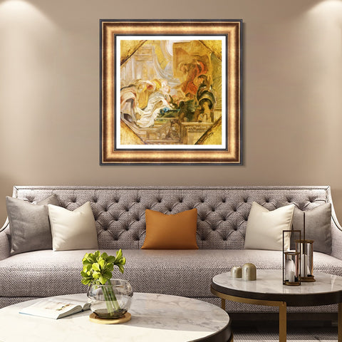 INVIN ART Framed Canvas Art Giclee Print Series#196 by Peter Paul Rubens Wall Art Living Room Home Office Decorations