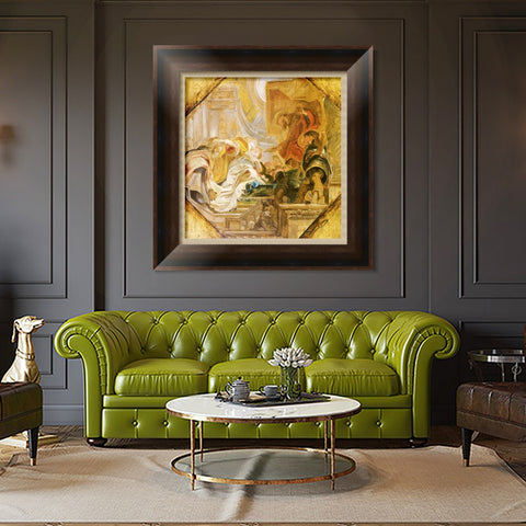 INVIN ART Framed Canvas Art Giclee Print Series#196 by Peter Paul Rubens Wall Art Living Room Home Office Decorations
