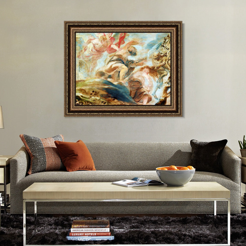 INVIN ART Framed Canvas Art Giclee Print Series#197 by Peter Paul Rubens Wall Art