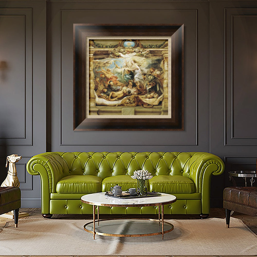 INVIN ART Framed Canvas Art Giclee Print Series#198 by Peter Paul Rubens Wall Art