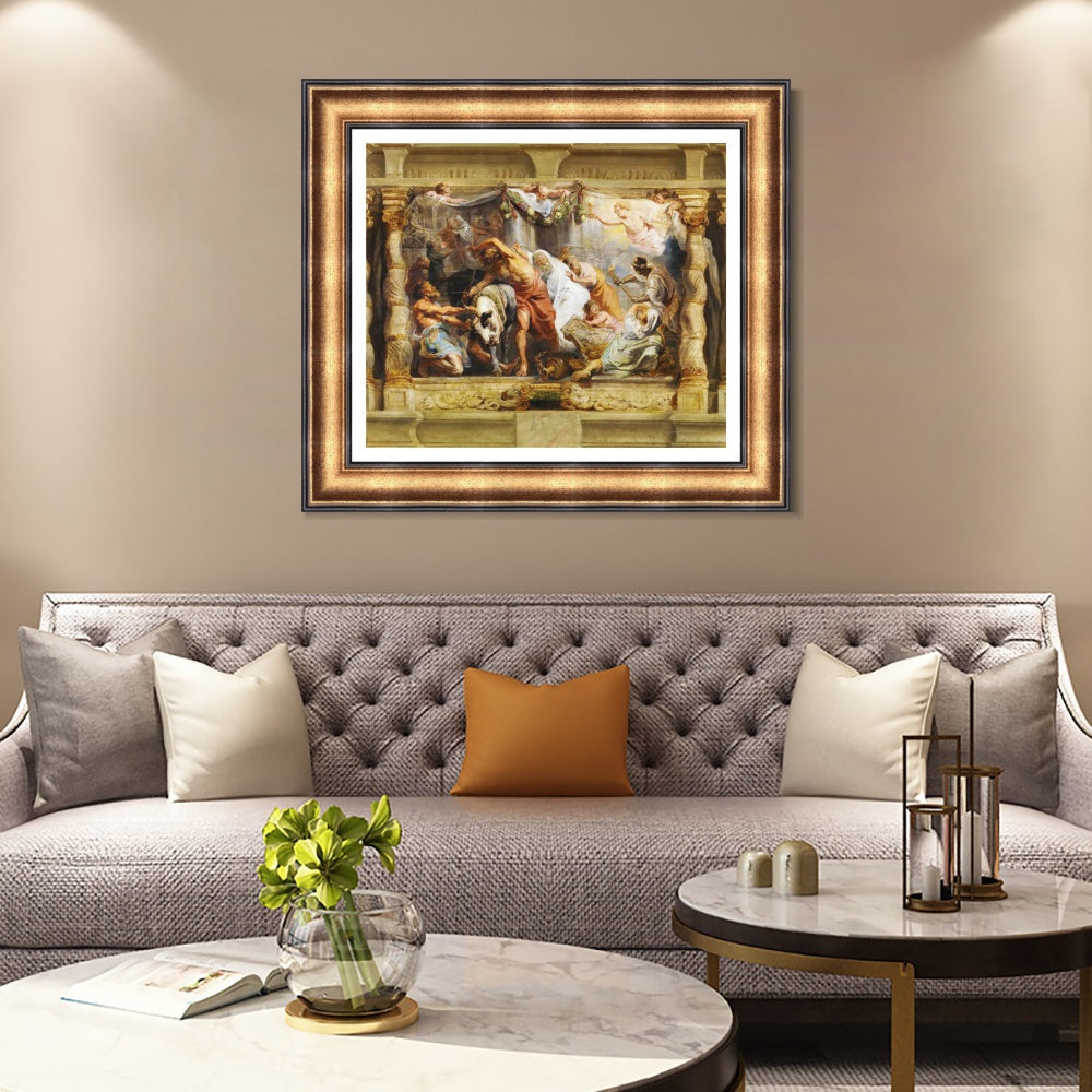 INVIN ART Framed Canvas Art Giclee Print Series#199 by Peter Paul Rubens Wall Art