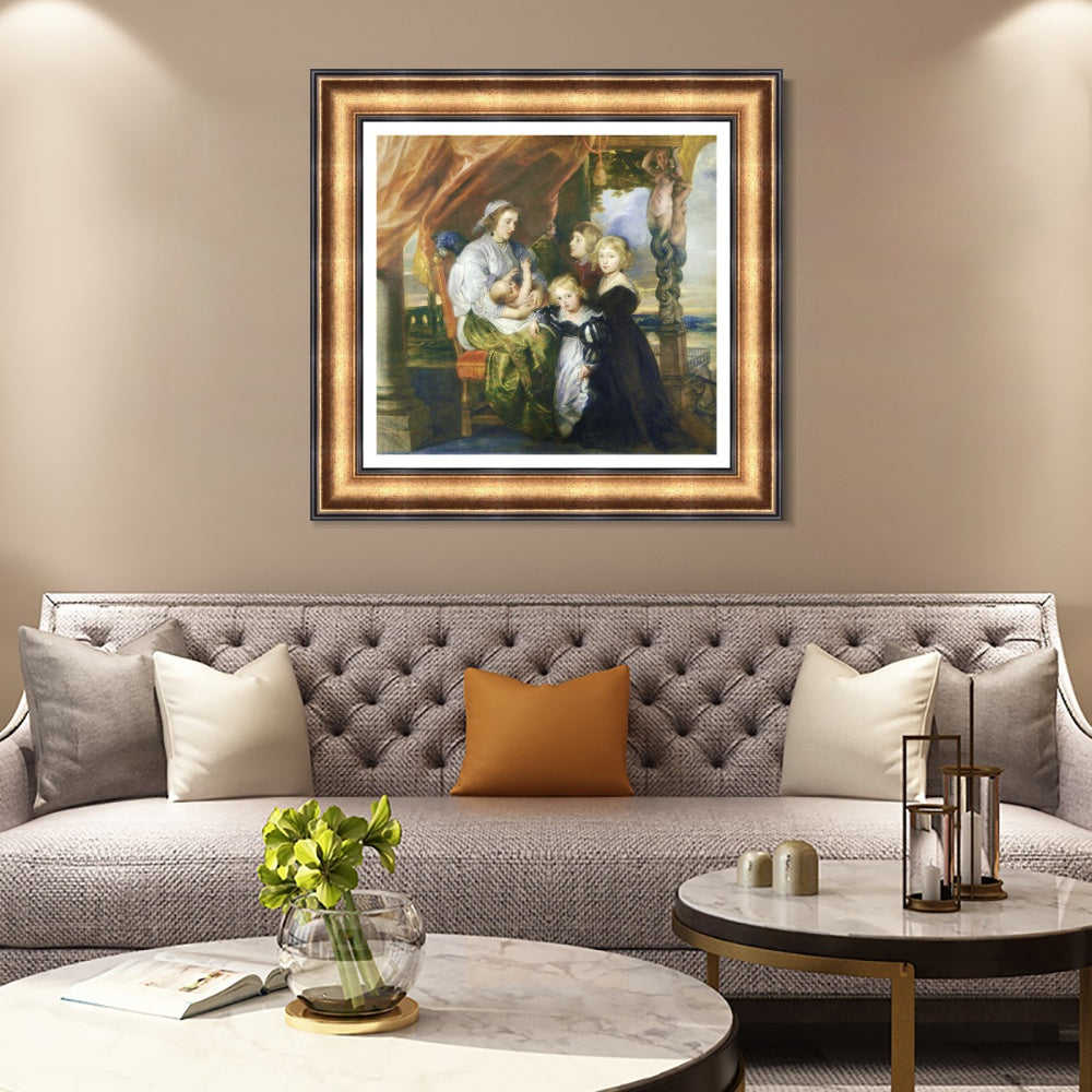 INVIN ART Framed Canvas Art Giclee Print Series#202 by Peter Paul Rubens Wall Art