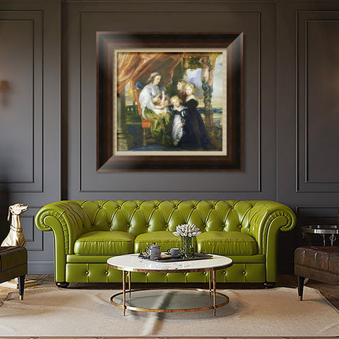 INVIN ART Framed Canvas Art Giclee Print Series#202 by Peter Paul Rubens Wall Art Living Room Home Office Decorations