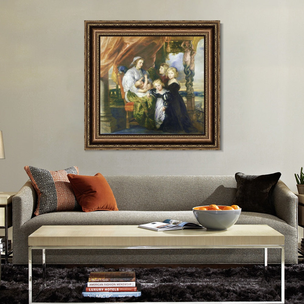 INVIN ART Framed Canvas Art Giclee Print Series#202 by Peter Paul Rubens Wall Art