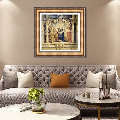 INVIN ART Framed Canvas Art Giclee Print Series#203 by Peter Paul Rubens Wall Art Living Room Home Office Decorations