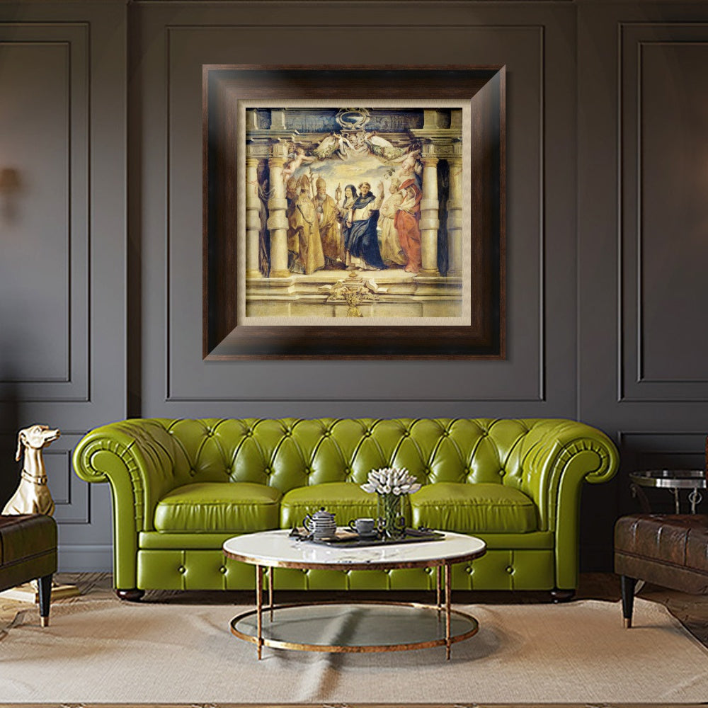 INVIN ART Framed Canvas Art Giclee Print Series#203 by Peter Paul Rubens Wall Art
