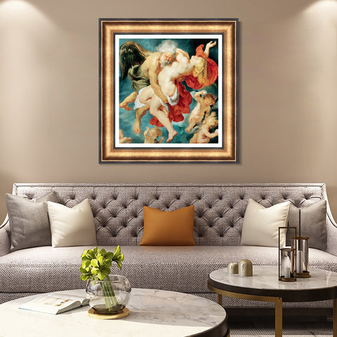 INVIN ART Framed Canvas Art Giclee Print Series#211 by Peter Paul Rubens Wall Art Living Room Home Office Decorations