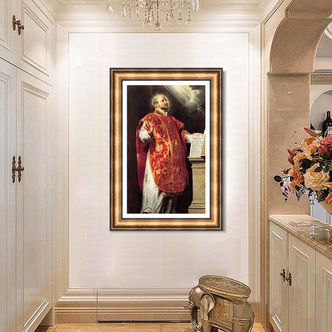 INVIN ART Framed Canvas Art Giclee Print Series#212 by Peter Paul Rubens Wall Art Living Room Home Office Decorations