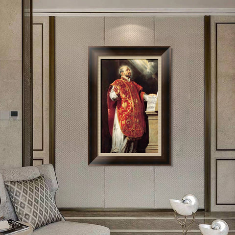INVIN ART Framed Canvas Art Giclee Print Series#212 by Peter Paul Rubens Wall Art Living Room Home Office Decorations