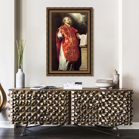 INVIN ART Framed Canvas Art Giclee Print Series#212 by Peter Paul Rubens Wall Art Living Room Home Office Decorations