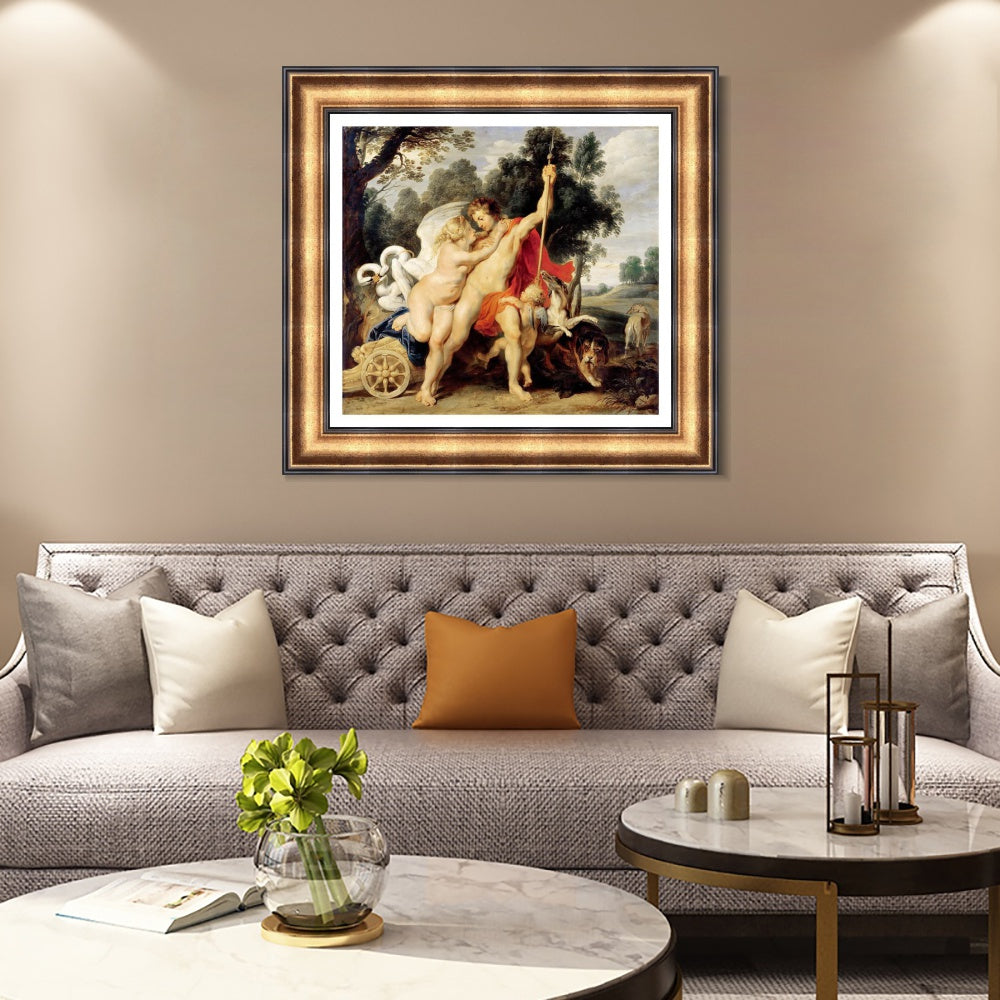 INVIN ART Framed Canvas Art Giclee Print Series#214 by Peter Paul Rubens Wall Art
