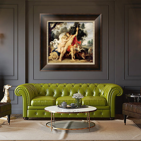 INVIN ART Framed Canvas Art Giclee Print Series#214 by Peter Paul Rubens Wall Art Living Room Home Office Decorations