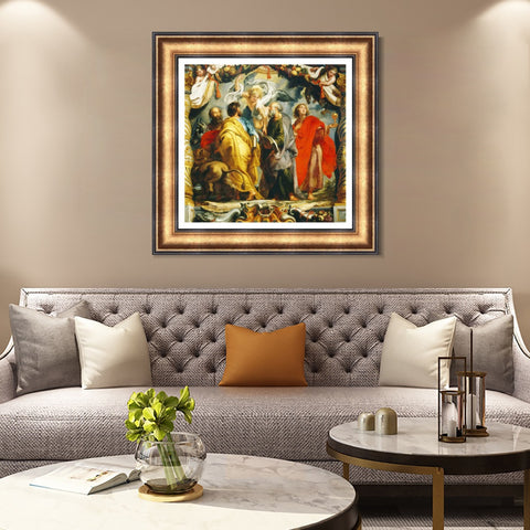 INVIN ART Framed Canvas Art Giclee Print Series#215 by Peter Paul Rubens Wall Art Living Room Home Office Decorations