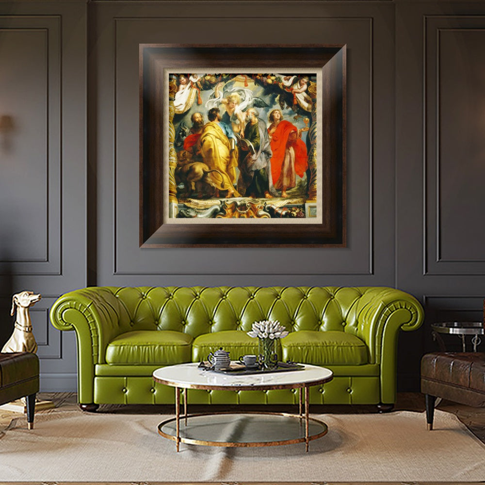 INVIN ART Framed Canvas Art Giclee Print Series#215 by Peter Paul Rubens Wall Art