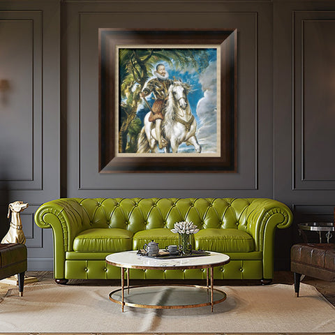 INVIN ART Framed Canvas Art Giclee Print Series#216 by Peter Paul Rubens Wall Art Living Room Home Office Decorations