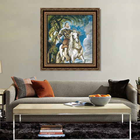 INVIN ART Framed Canvas Art Giclee Print Series#216 by Peter Paul Rubens Wall Art Living Room Home Office Decorations