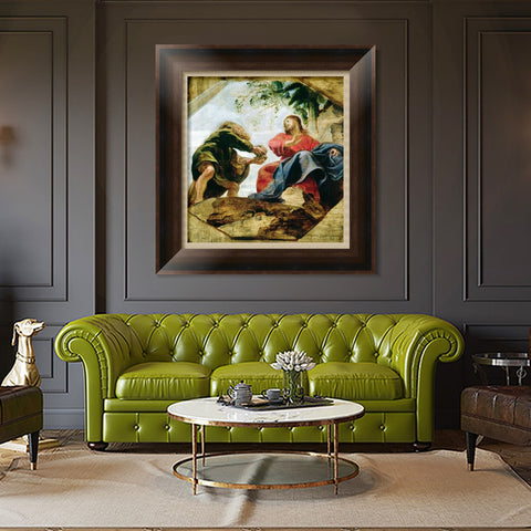 INVIN ART Framed Canvas Art Giclee Print Series#219 by Peter Paul Rubens Wall Art Living Room Home Office Decorations
