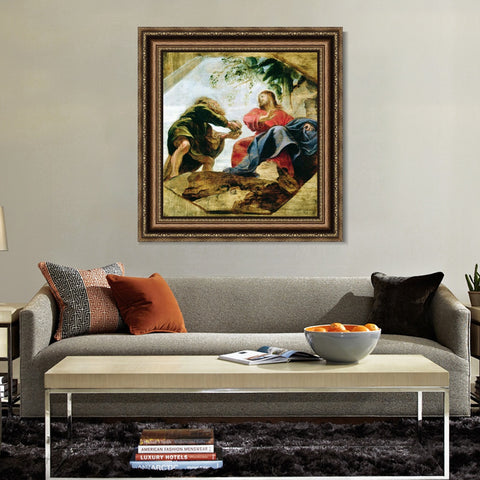 INVIN ART Framed Canvas Art Giclee Print Series#219 by Peter Paul Rubens Wall Art Living Room Home Office Decorations