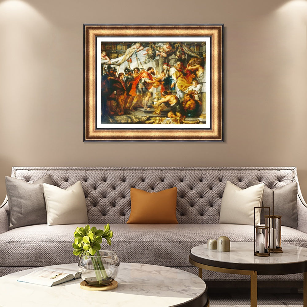 INVIN ART Framed Canvas Art Giclee Print Series#220 by Peter Paul Rubens Wall Art