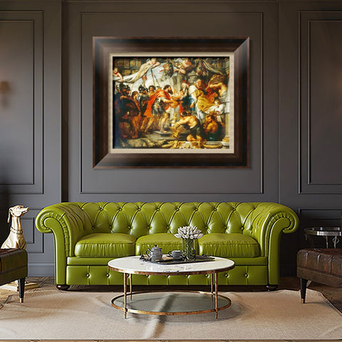 INVIN ART Framed Canvas Art Giclee Print Series#220 by Peter Paul Rubens Wall Art Living Room Home Office Decorations