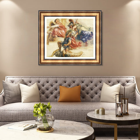 INVIN ART Framed Canvas Art Giclee Print Series#224 by Peter Paul Rubens Wall Art Living Room Home Office Decorations
