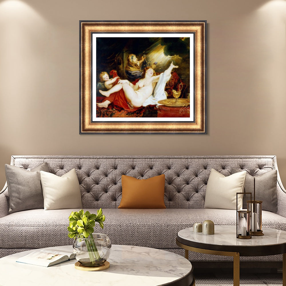 INVIN ART Framed Canvas Art Giclee Print Series#225 by Peter Paul Rubens Wall Art