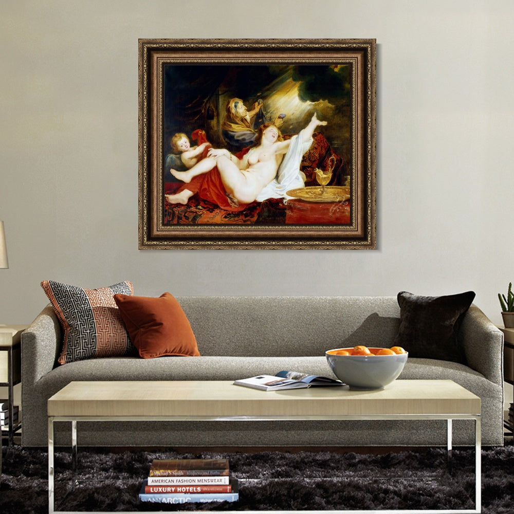 INVIN ART Framed Canvas Art Giclee Print Series#225 by Peter Paul Rubens Wall Art