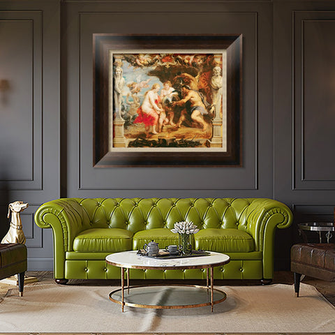 INVIN ART Framed Canvas Art Giclee Print Series#226 by Peter Paul Rubens Wall Art Living Room Home Office Decorations