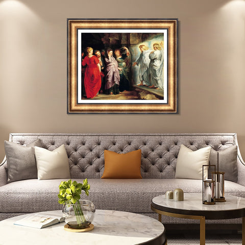 INVIN ART Framed Canvas Art Giclee Print Series#230 by Peter Paul Rubens Wall Art Living Room Home Office Decorations