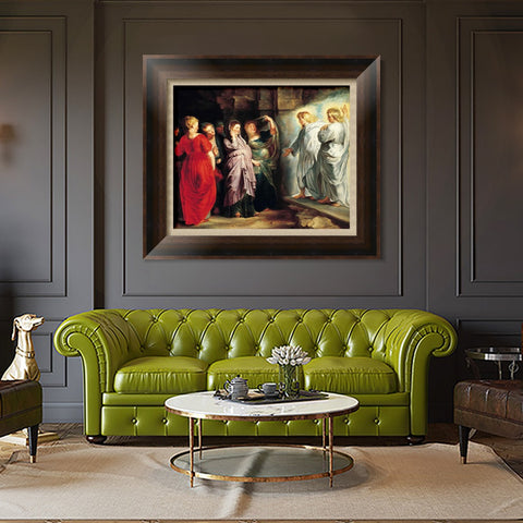 INVIN ART Framed Canvas Art Giclee Print Series#230 by Peter Paul Rubens Wall Art Living Room Home Office Decorations