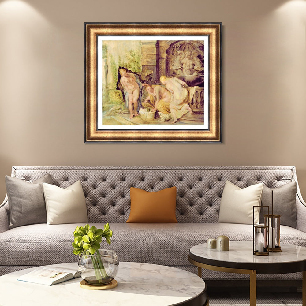 INVIN ART Framed Canvas Art Giclee Print Series#231 by Peter Paul Rubens Wall Art