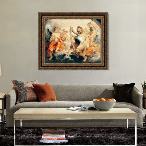 INVIN ART Framed Canvas Art Giclee Print Series#232 by Peter Paul Rubens Wall Art Living Room Home Office Decorations