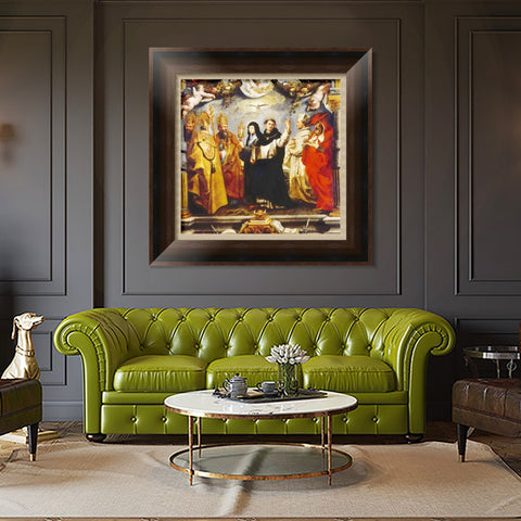 INVIN ART Framed Canvas Art Giclee Print Series#233 by Peter Paul Rubens Wall Art Living Room Home Office Decorations