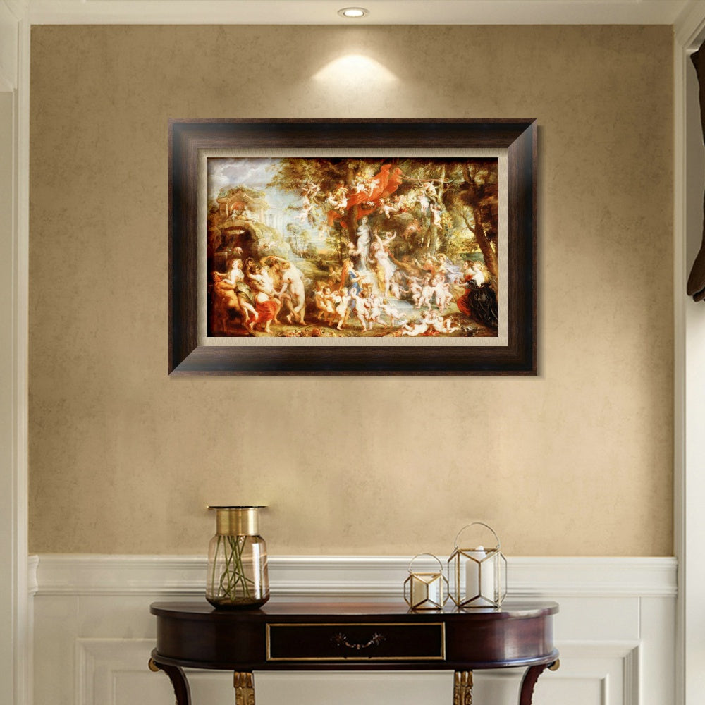 INVIN ART Framed Canvas Art Giclee Print Series#235 by Peter Paul Rubens Wall Art