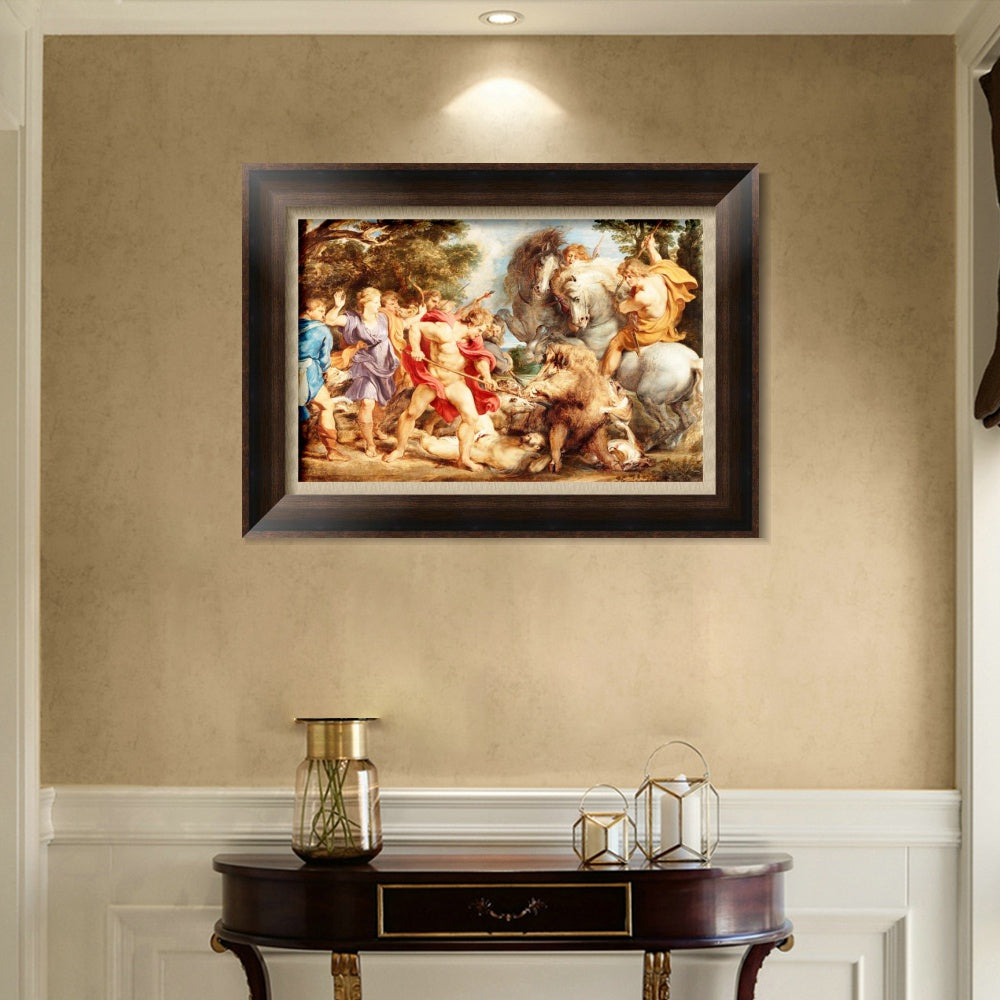 INVIN ART Framed Canvas Art Giclee Print Series#236 by Peter Paul Rubens Wall Art