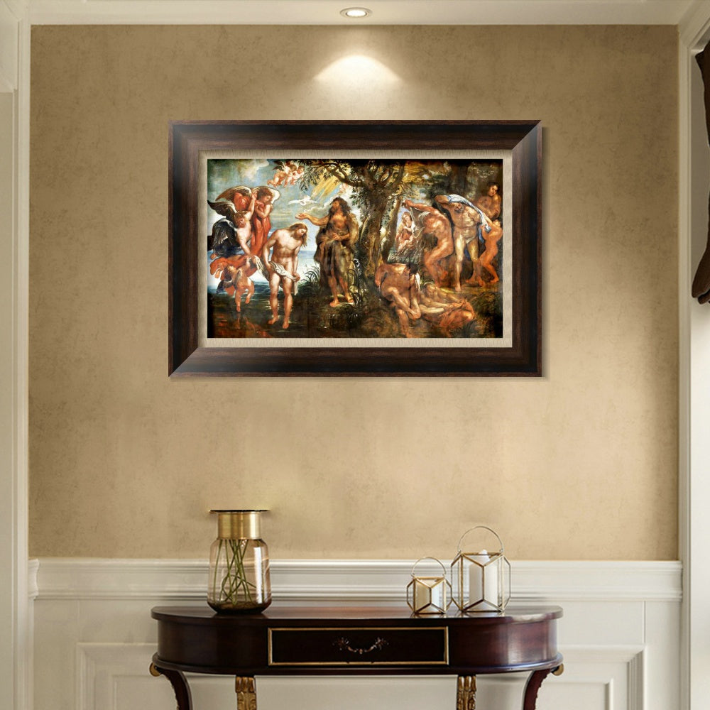 INVIN ART Framed Canvas Art Giclee Print Series#237 by Peter Paul Rubens Wall Art Living Room Home Office Decorations