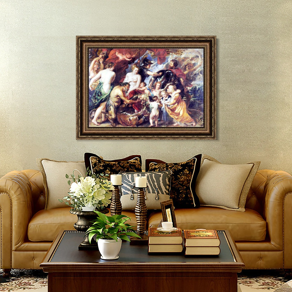 INVIN ART Framed Canvas Art Giclee Print Series#240 by Peter Paul Rubens Wall Art