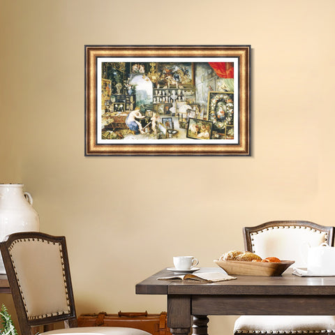 INVIN ART Framed Canvas Art Giclee Print Series#251 by Peter Paul Rubens Wall Art Living Room Home Office Decorations