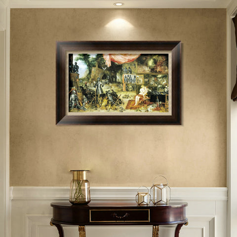 INVIN ART Framed Canvas Art Giclee Print Series#252 by Peter Paul Rubens Wall Art Living Room Home Office Decorations