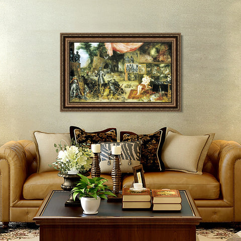 INVIN ART Framed Canvas Art Giclee Print Series#252 by Peter Paul Rubens Wall Art Living Room Home Office Decorations