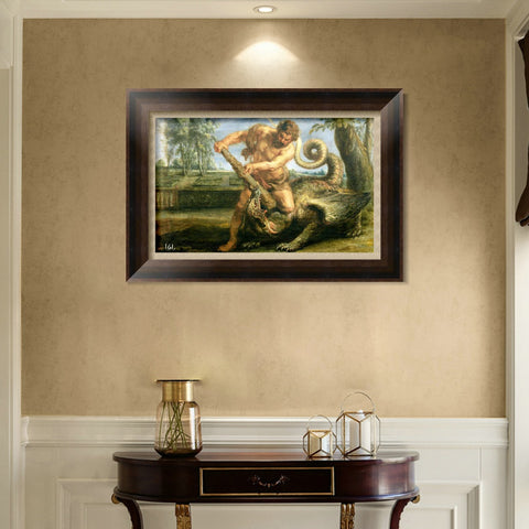 INVIN ART Framed Canvas Art Giclee Print Series#253 by Peter Paul Rubens Wall Art Living Room Home Office Decorations