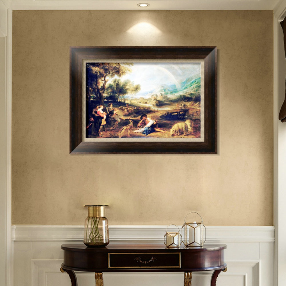 INVIN ART Framed Canvas Art Giclee Print Series#256 by Peter Paul Rubens Wall Art