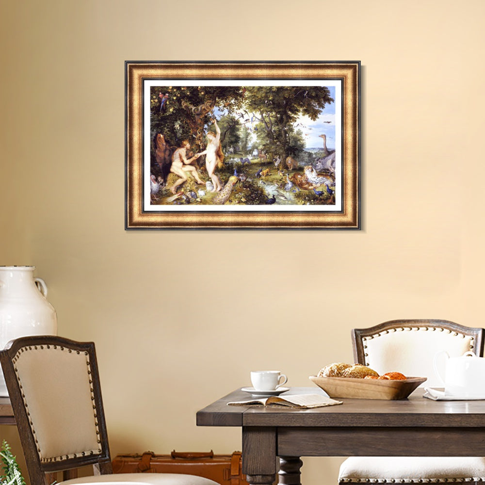 INVIN ART Framed Canvas Art Giclee Print Series#257 by Peter Paul Rubens Wall Art