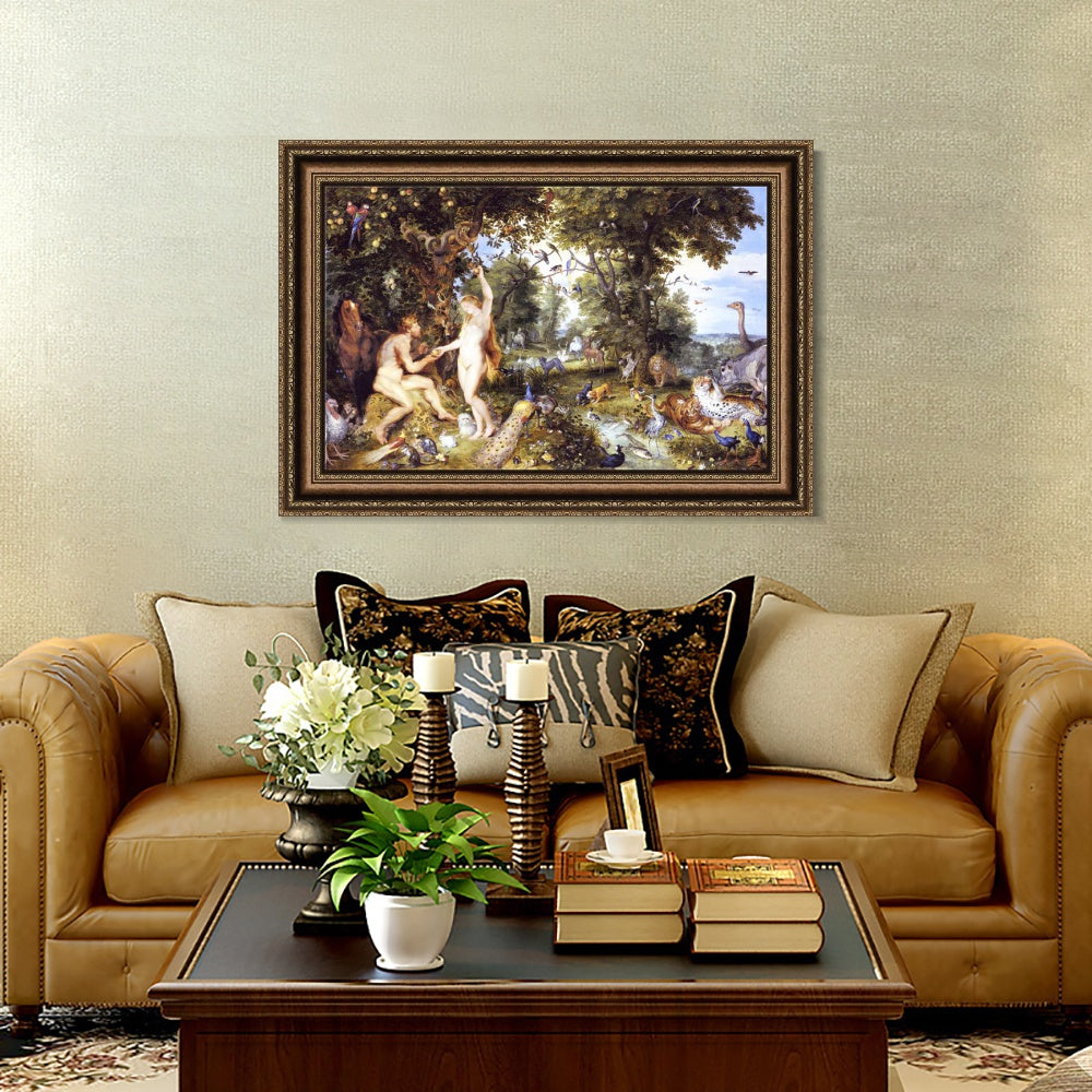 INVIN ART Framed Canvas Art Giclee Print Series#257 by Peter Paul Rubens Wall Art