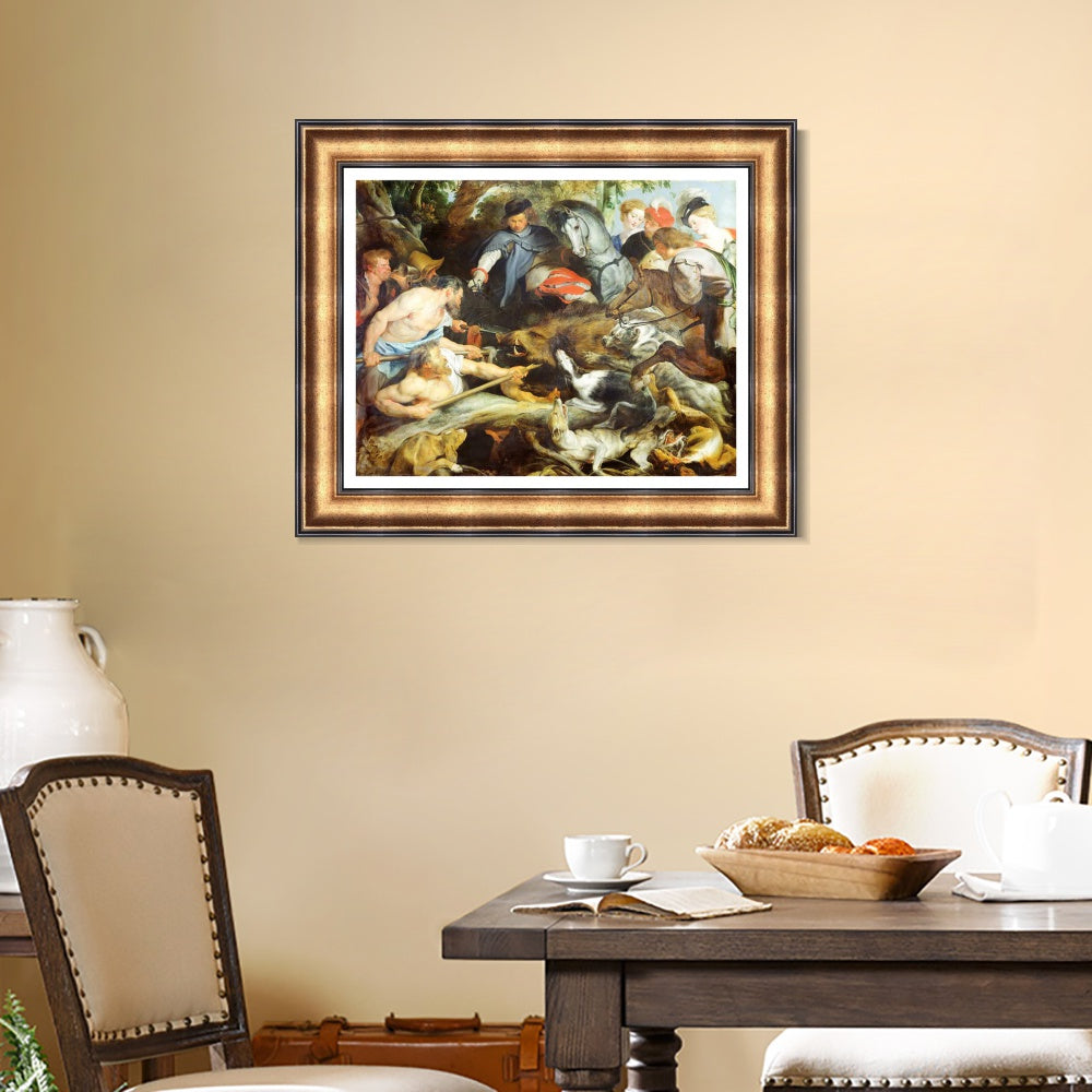 INVIN ART Framed Canvas Art Giclee Print Series#259 by Peter Paul Rubens Wall Art