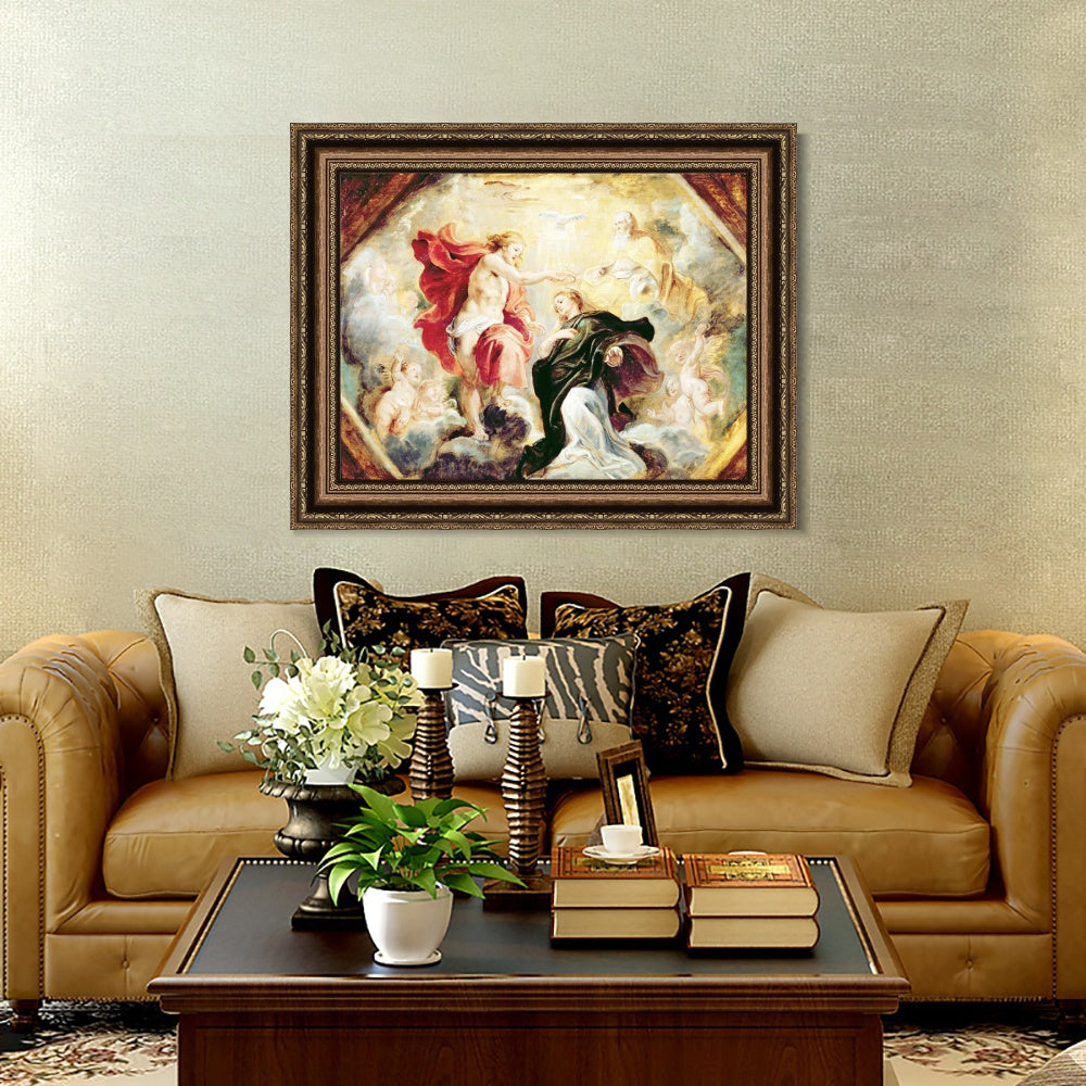 INVIN ART Framed Canvas Art Giclee Print Series#261 by Peter Paul Rubens Wall Art