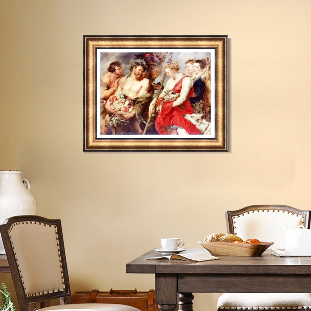INVIN ART Framed Canvas Art Giclee Print Series#262 by Peter Paul Rubens Wall Art