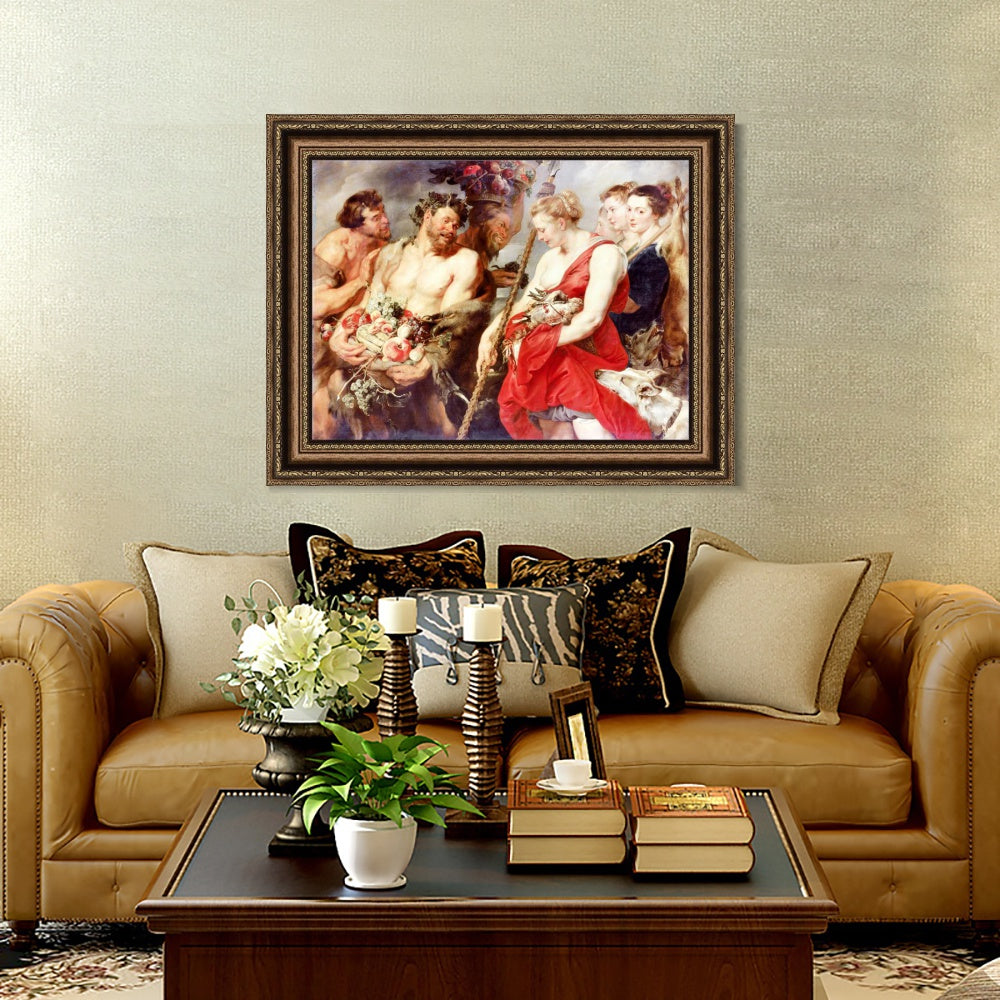 INVIN ART Framed Canvas Art Giclee Print Series#262 by Peter Paul Rubens Wall Art