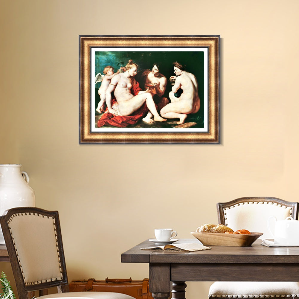 INVIN ART Framed Canvas Art Giclee Print Series#265 by Peter Paul Rubens Wall Art