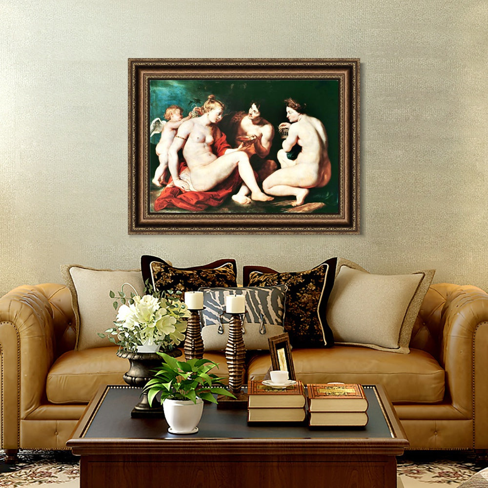 INVIN ART Framed Canvas Art Giclee Print Series#265 by Peter Paul Rubens Wall Art